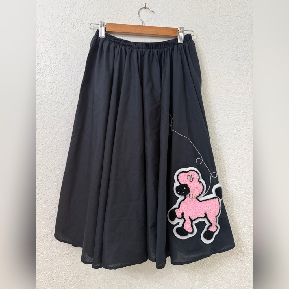 VINTAGE Poodle Skirt RARE Cruisin USA 90s Pin Up Style 50s 60s Retro